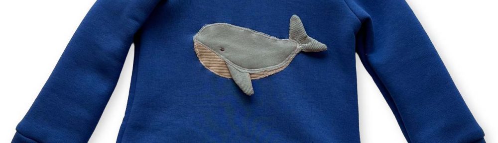 Thierchen Kindermode - Herbst/Winter 2025/26: Pullover mit Wal