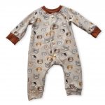 Thierchen Kindermode - Herbst/Winter 2025/26: Strampler mit Katzen